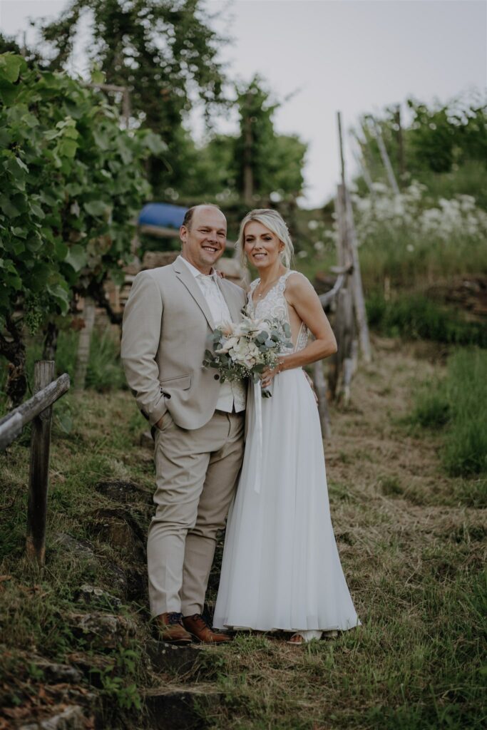 Hochzeitspaar Fotografiert vom Hochzeitsfotografen
